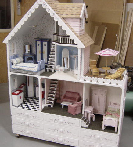 finished doll houses